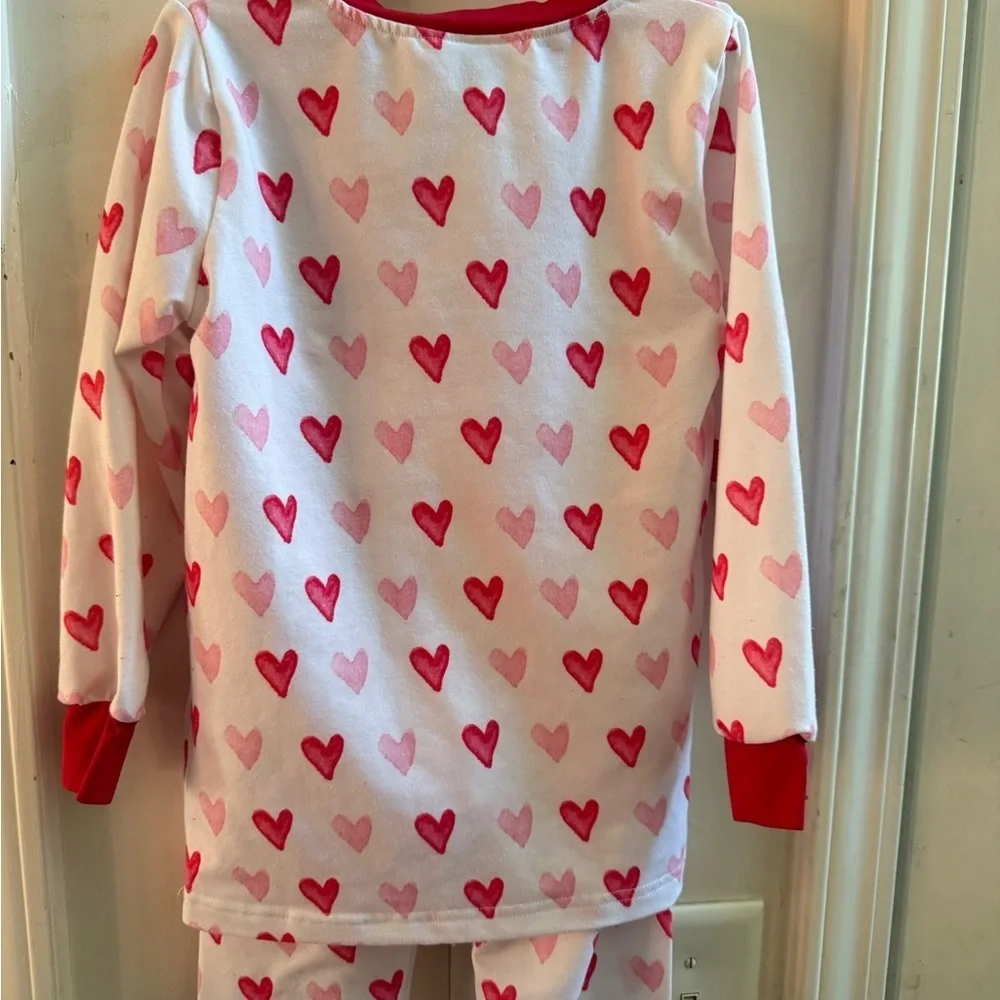 Busy Bee Smocks Valentines Pajama Set